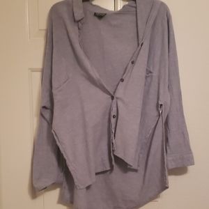 Topshop Oversize button up